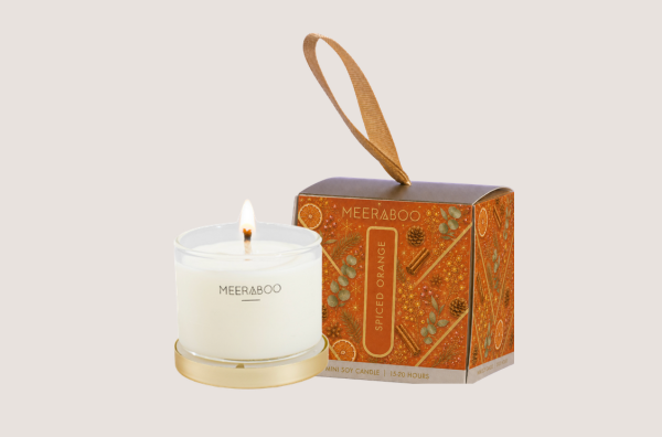 Christmas Bauble | Mini Gold Lid Soy Candle | Wholesale PRE ORDER