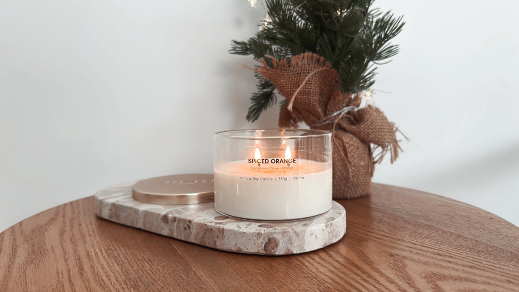 NEW | Spiced Orange Gold Lid Soy Candle | PRE ORDER