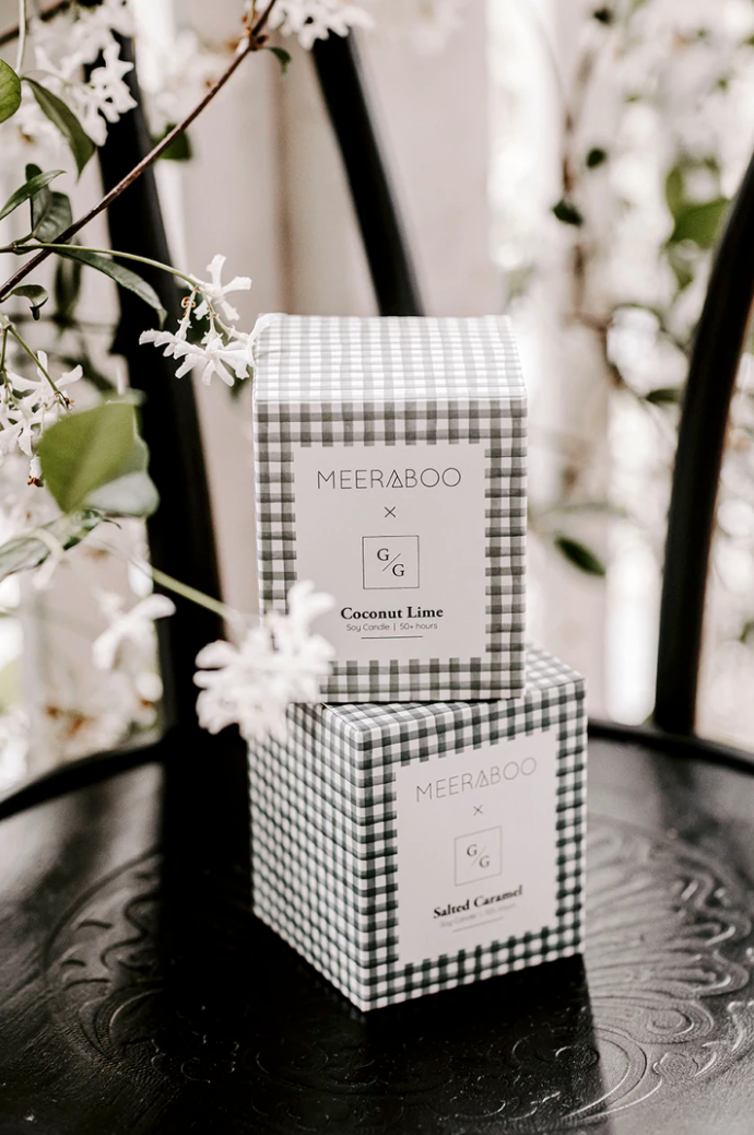 Coconut + Lime Boxed Soy Candle