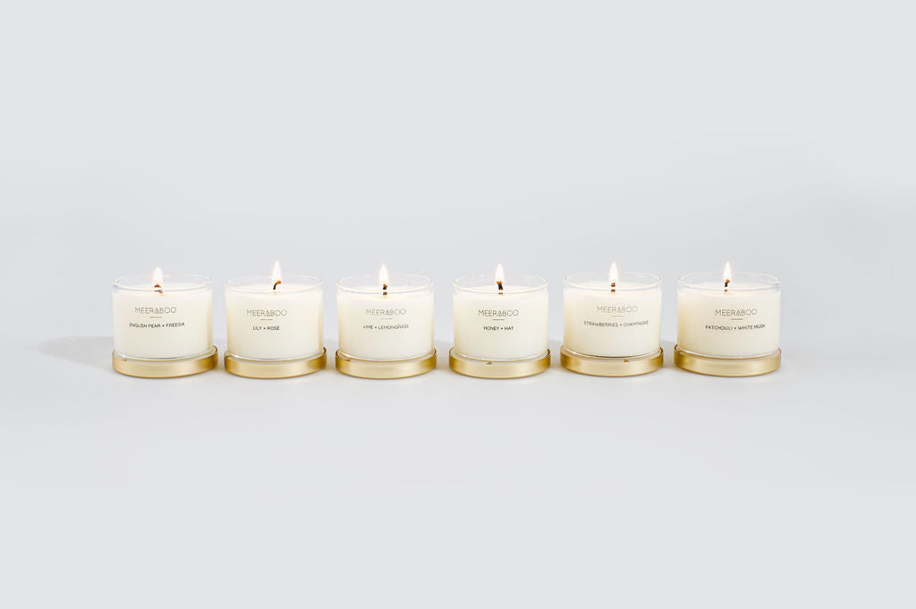 Mini Gold Lid Soy Candle | Wholesale PRE ORDER