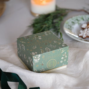 NEW Snow Gum Gold Lid Soy Candle