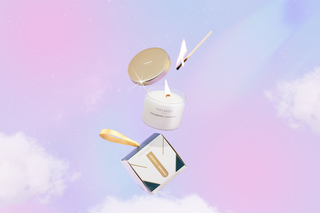 Mini Gold Lid Soy Candle Christmas Bauble | PRE ORDER NOV DELIVERY