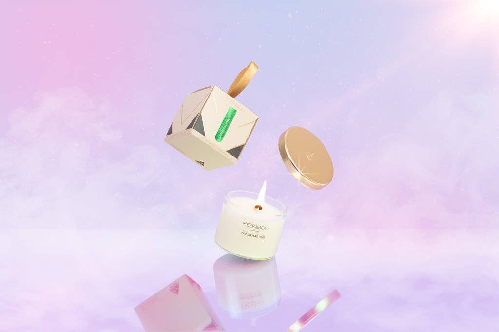 Mini Gold Lid Soy Candle Christmas Bauble | PRE ORDER NOV DELIVERY