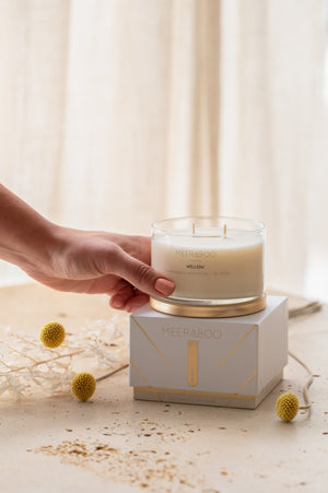 Willow Gold Lid Soy Candle