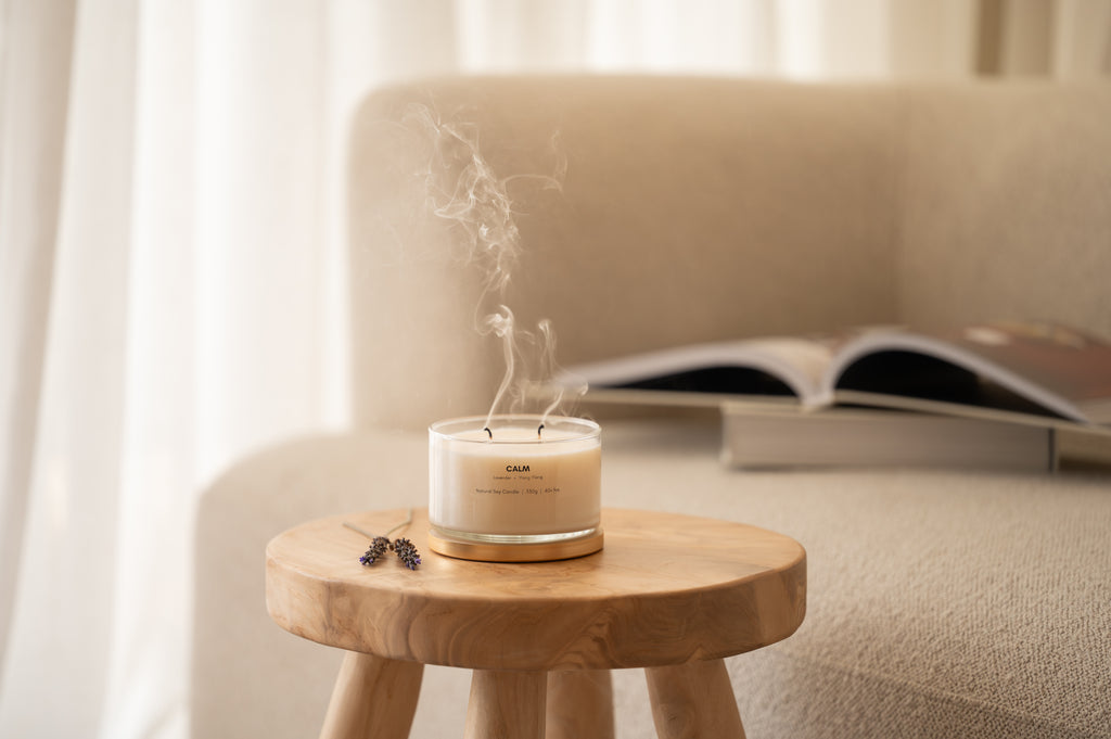 Calm Gold Lid Soy Candle | Wholesale