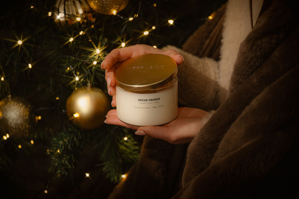 NEW | Spiced Orange Gold Lid Soy Candle