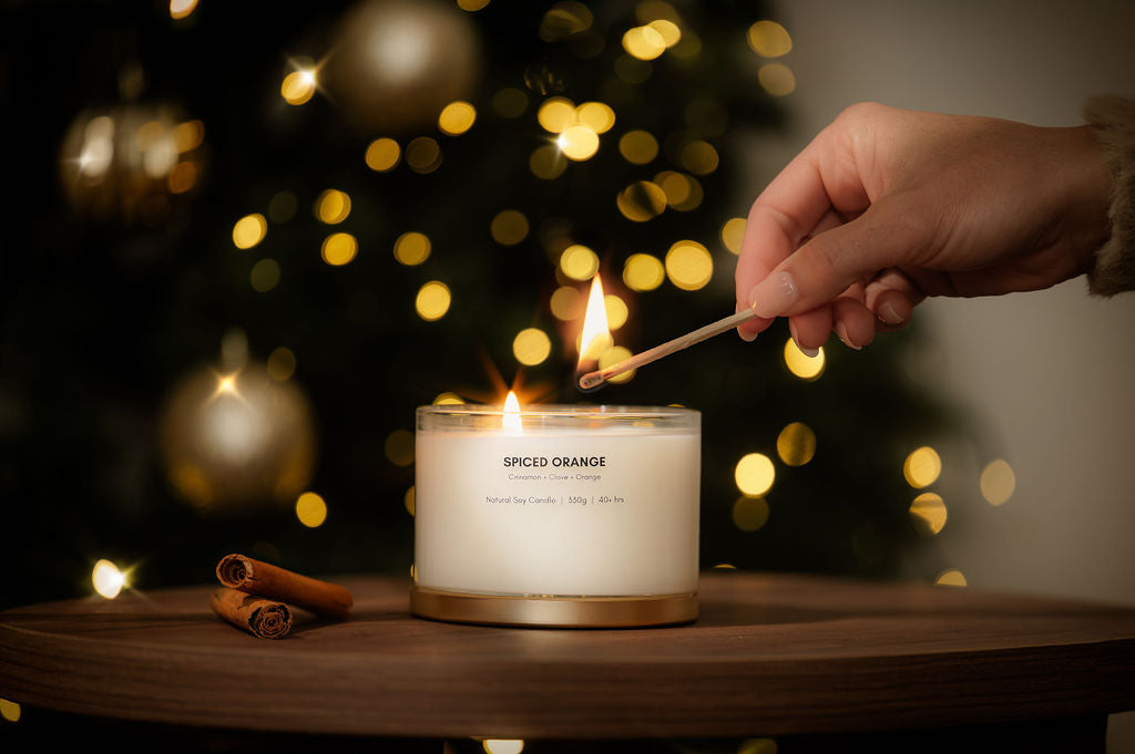 NEW | Spiced Orange Gold Lid Soy Candle