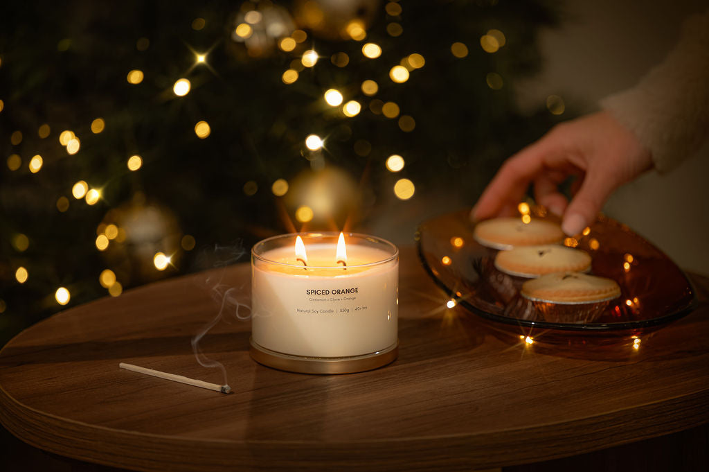 NEW | Spiced Orange Gold Lid Soy Candle