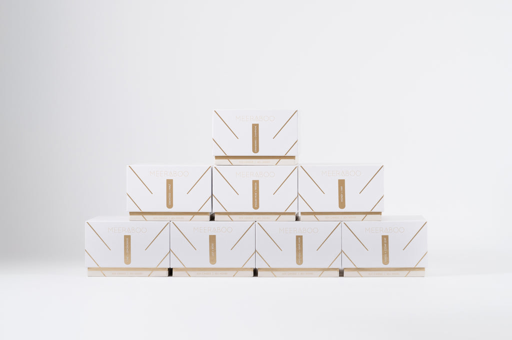 Desert Pea Gold Lid Soy Candle | Wholesale