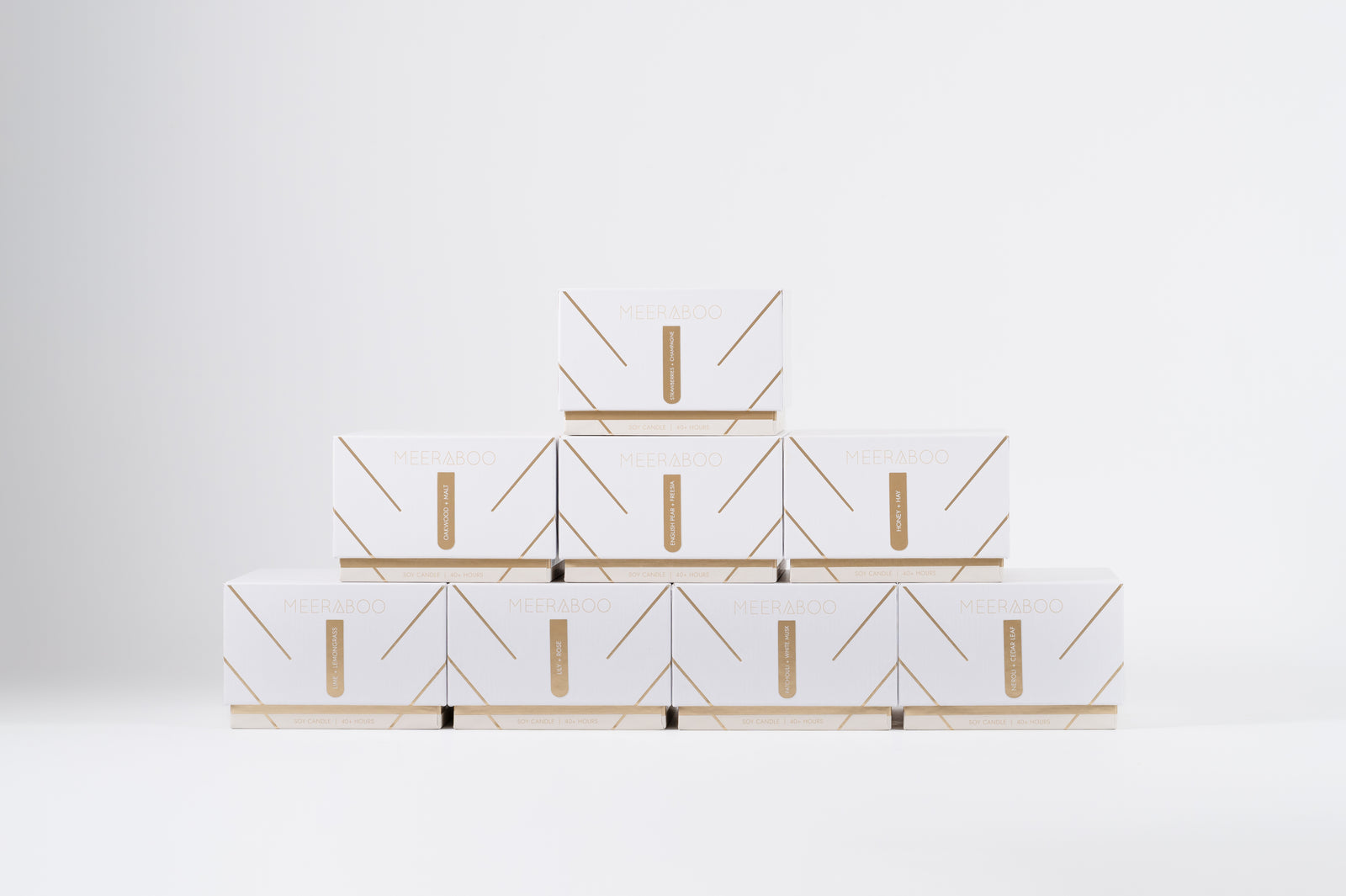 Desert Pea Gold Lid Soy Candle | Wholesale