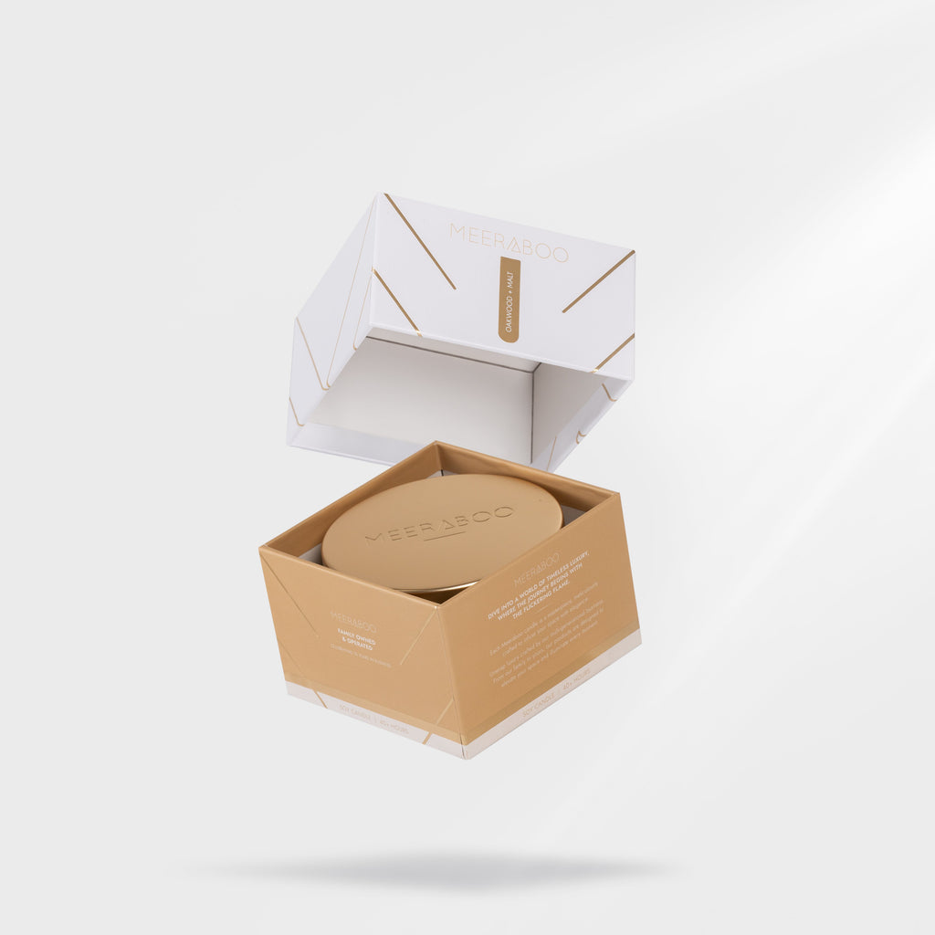 Calm Gold Lid Soy Candle