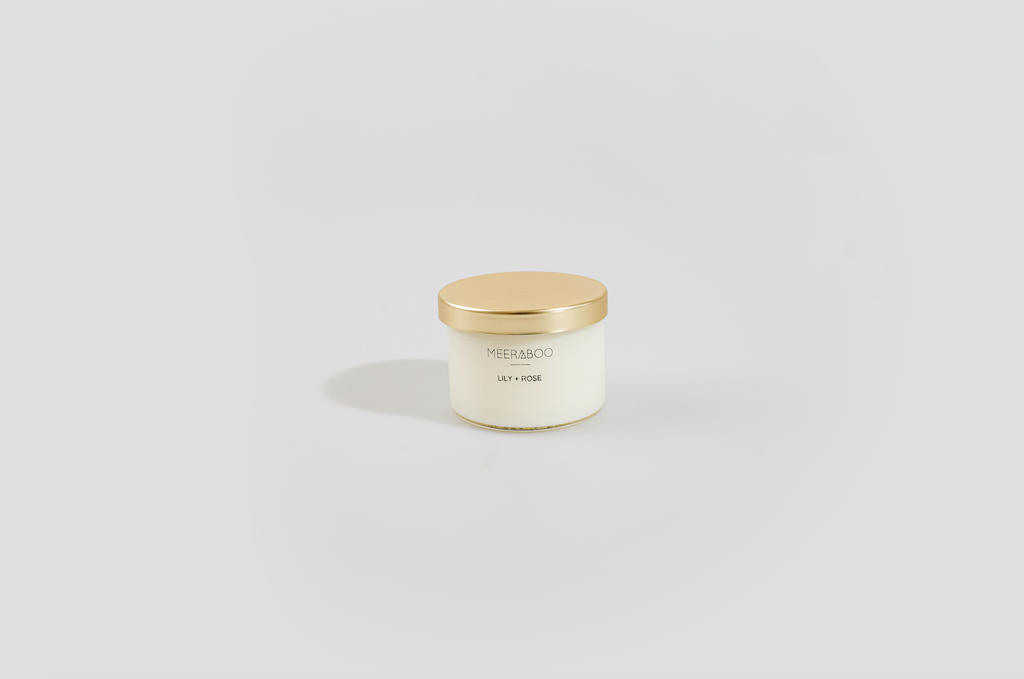 Mini Gold Lid Soy Candle Christmas Bauble | PRE ORDER NOV DELIVERY