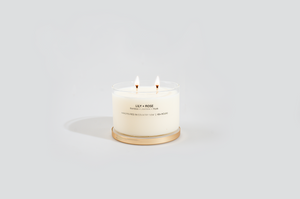 Lily + Rose Gold Lid Soy Candle | Wholesale