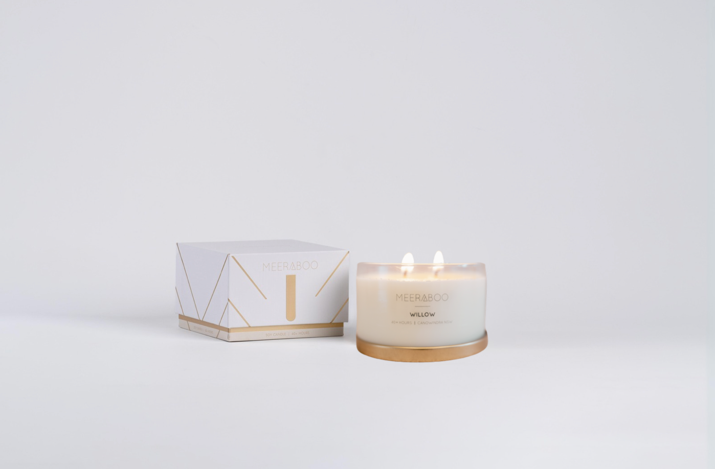 Willow Gold Lid Soy Candle | NEW