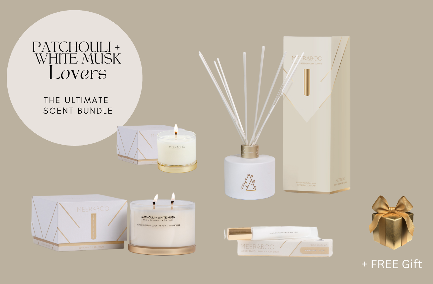 NEW | Patchouli + White Musk Lovers Bundle