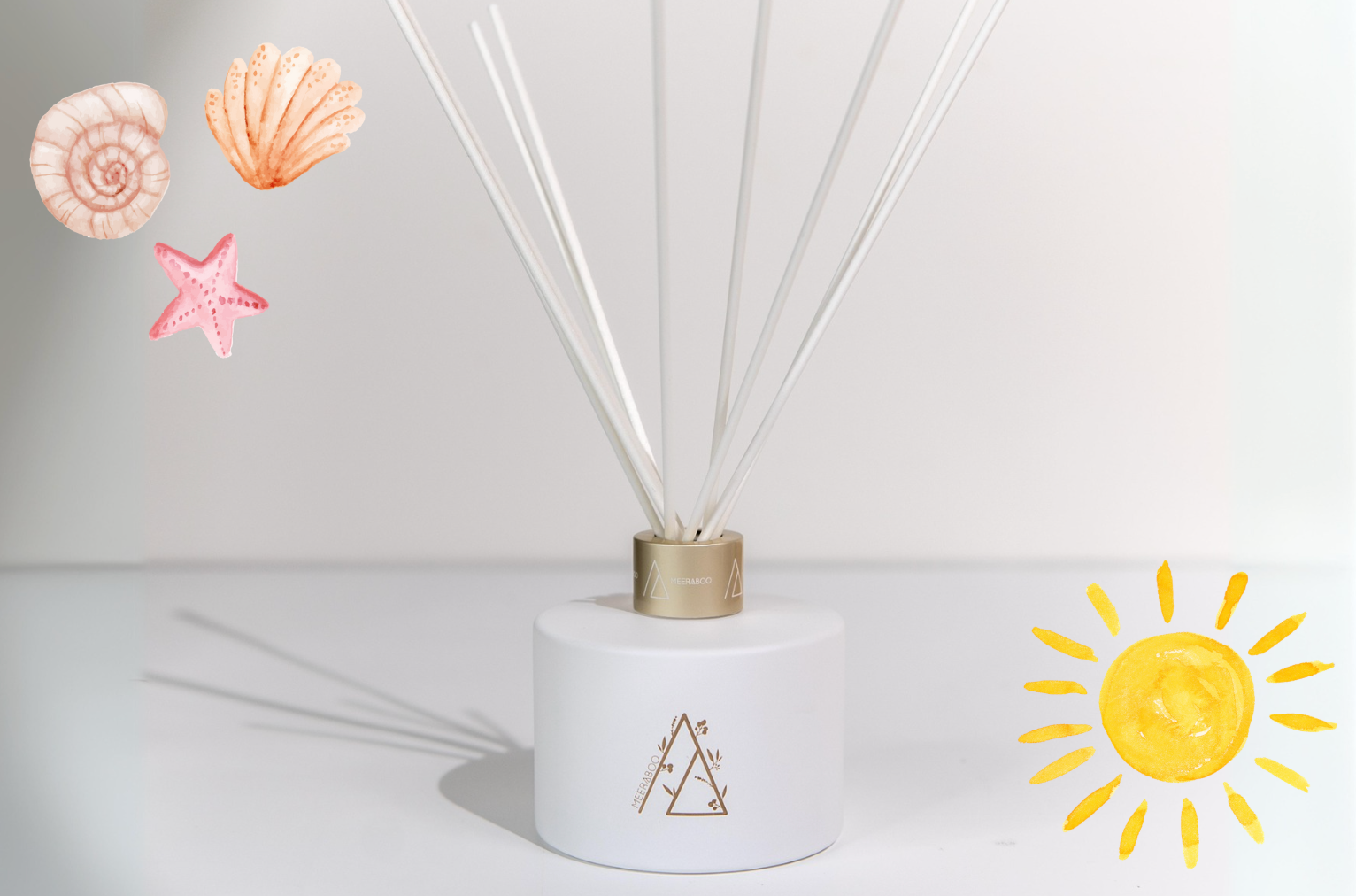 Summer Scented Reed Diffuser (not boxed)