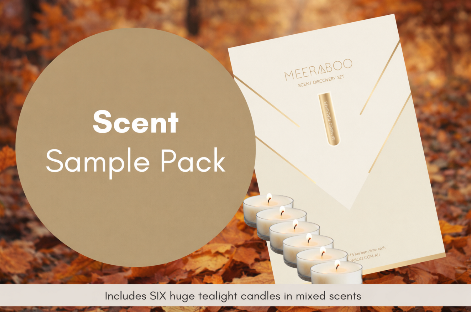 Autumn Scent Sample Pack | 6 Candle Discovery Set COMING SOON