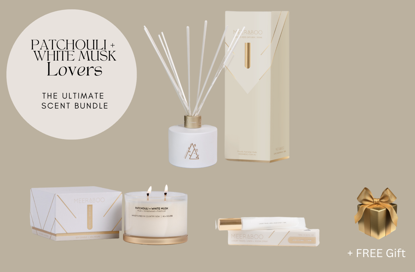 NEW | Patchouli + White Musk Lovers Bundle