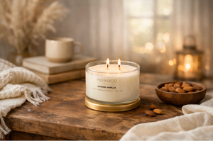 Almond Vanilla Gold Lid Soy Candle | COMING SOON