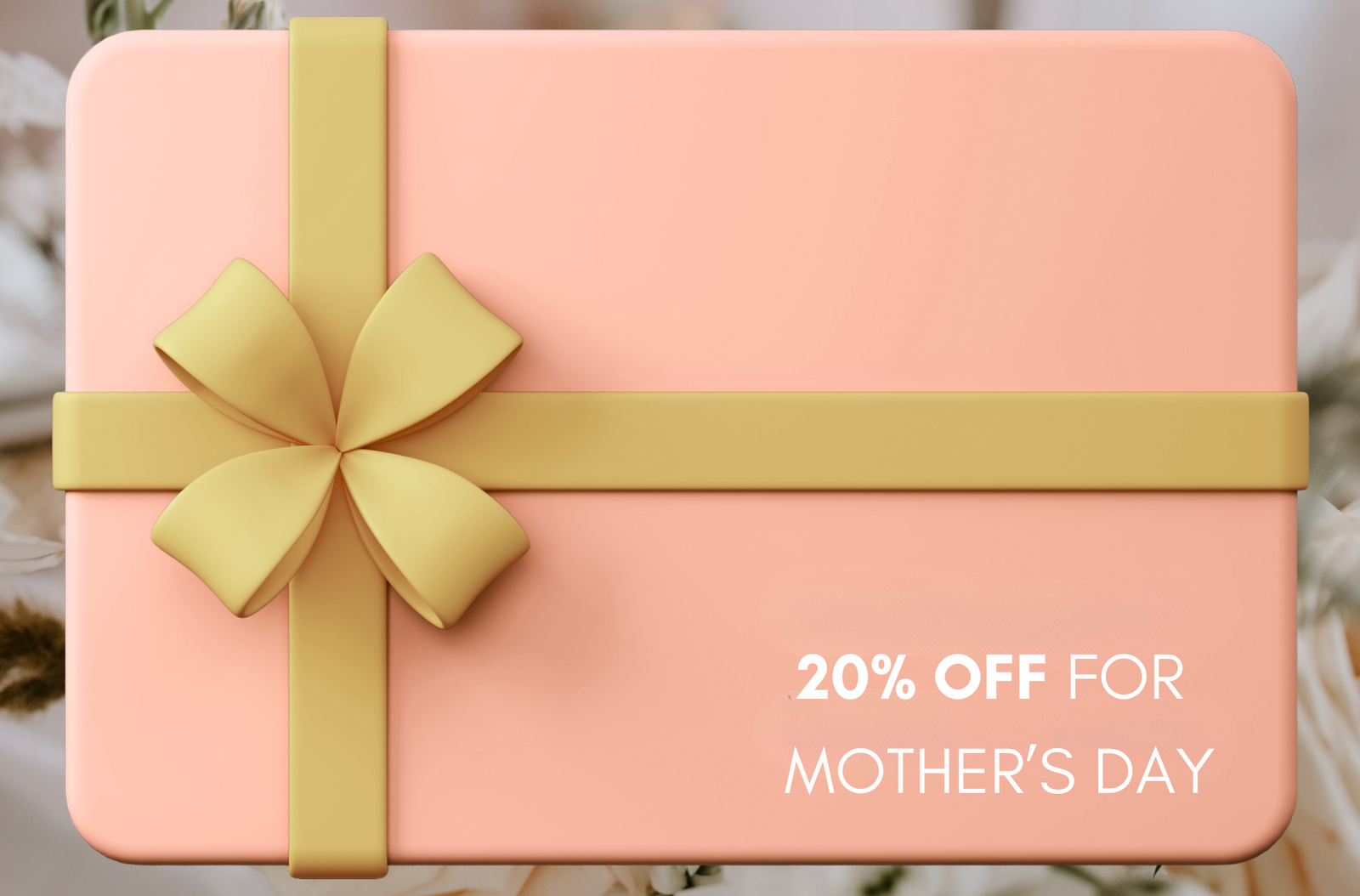 Meeraboo Digital Gift Card | 20% off for Mother's Day