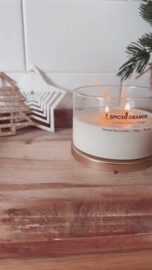 NEW | Spiced Orange Gold Lid Soy Candle | PRE ORDER