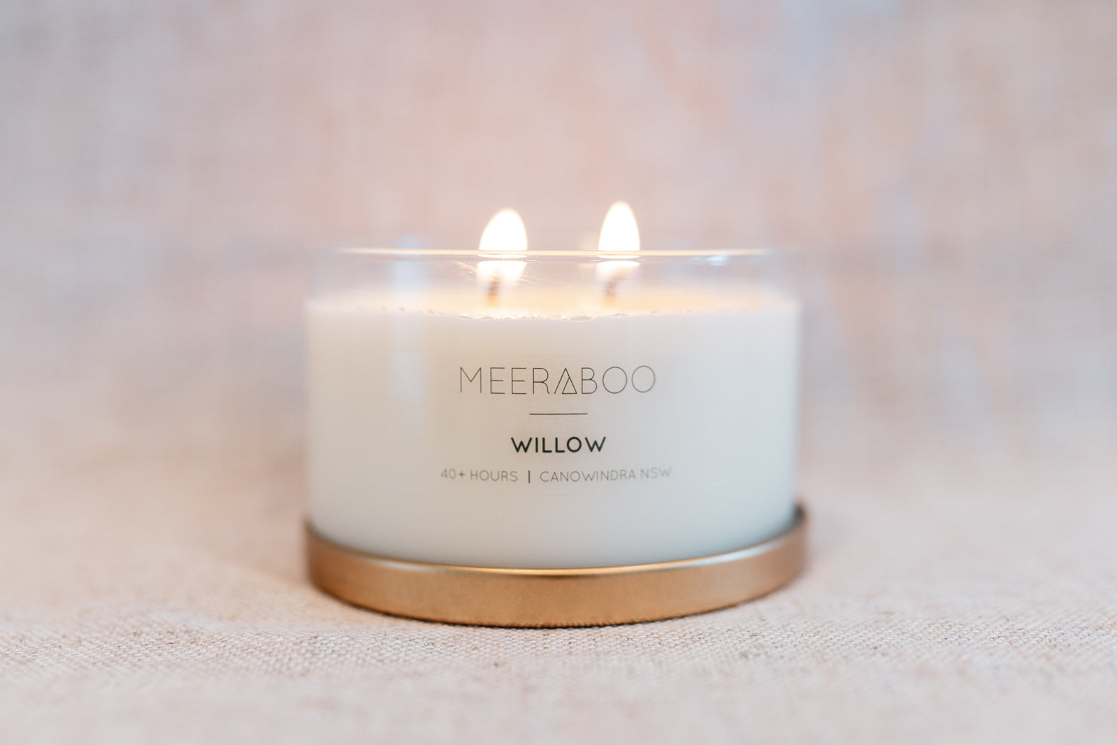 Willow Gold Lid Soy Candle