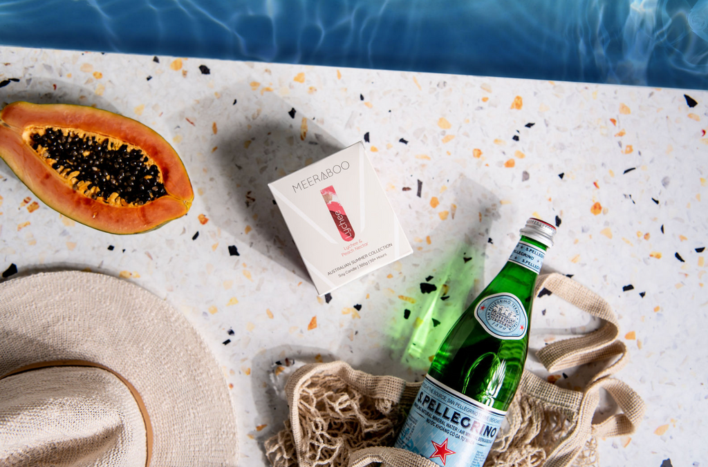 Lychee + Peach Boxed Soy Candle